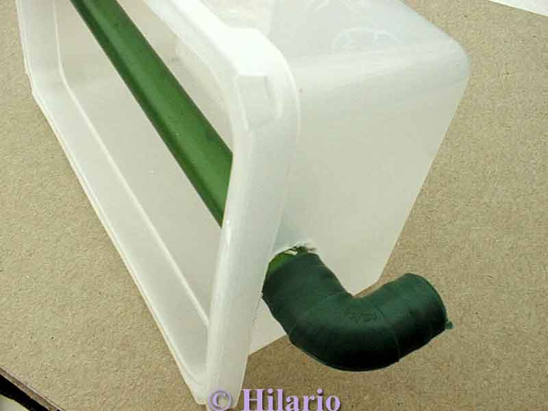 installation du tube
