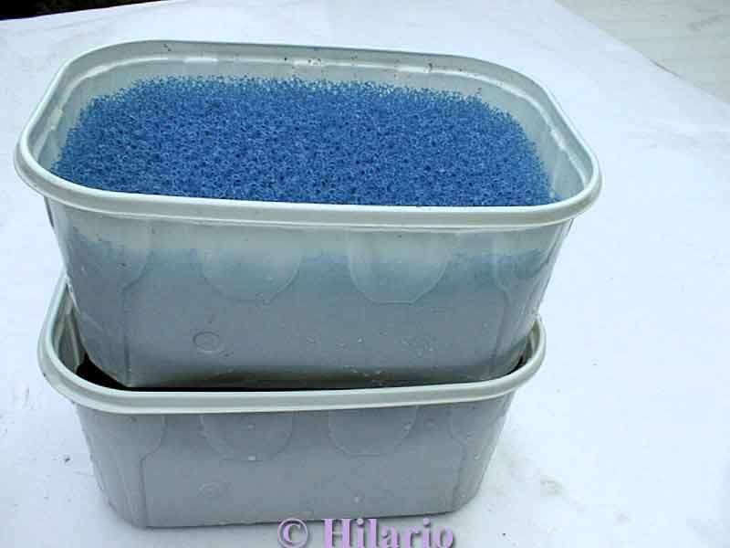 Filtre gouttière