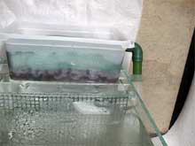 Filtre gouttière